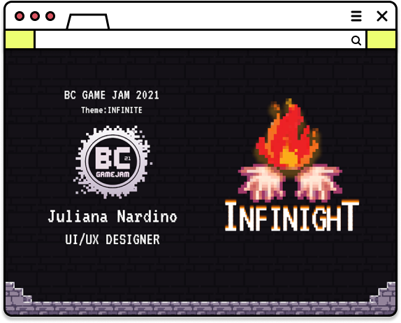 Website thumbnail - Infinight: BC Game Jam 2021